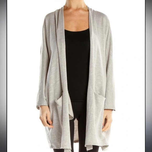 Donni striped cardigan oversized one size fits all excellent condition so soft - Picture 2 of 6